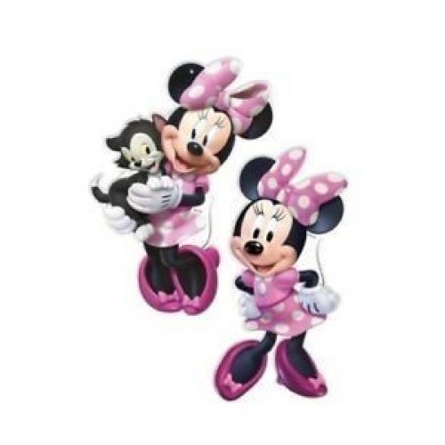 $D   2 MINIS SILUETAS MINNIE 30CM