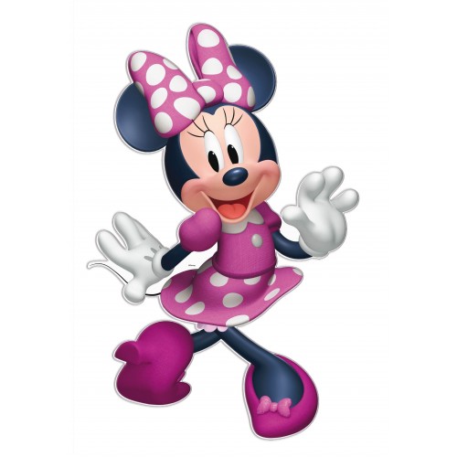 $D  SUPER SILUETA MINNIE PINK