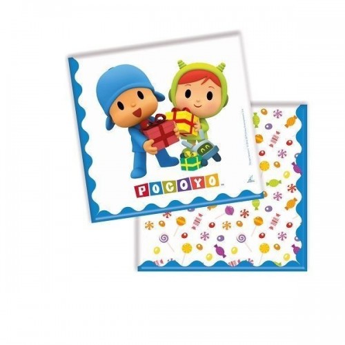 $D   20 SERVILLETAS POCOYO NINA 33