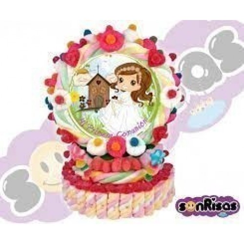 TARTA OBLEA NIÑA DE COMUNION 680G