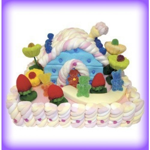 CASA DE CHUCHES CON PAISAJE 530GR
