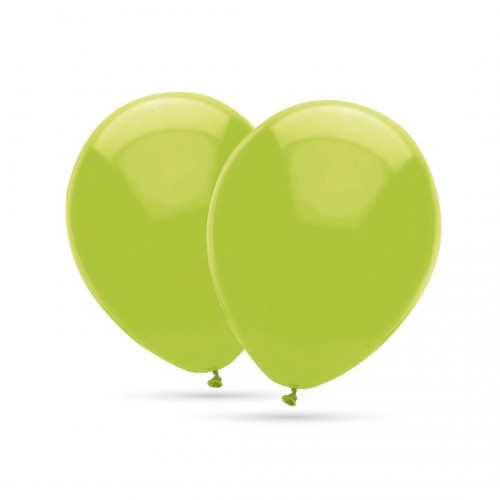   50 GLOBOS 9G PISTACHO