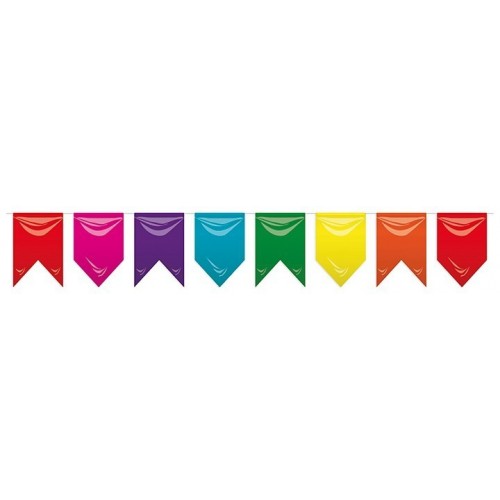   GUIRNALDA PLASTICO MULTICOLOR 25MT