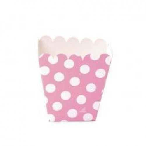   CAJITA POP BAJA ROSA TOPOS 6,5CM