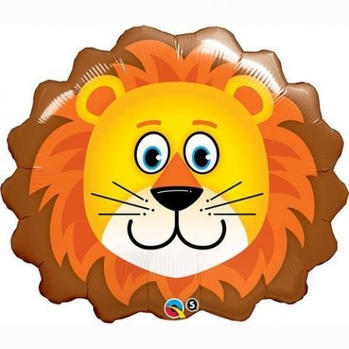 GLOBO 14" PALO FOIL ANIMAL LEON