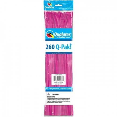 50 GLOBOS LATEX MODELISMO 260Q FUCSIA