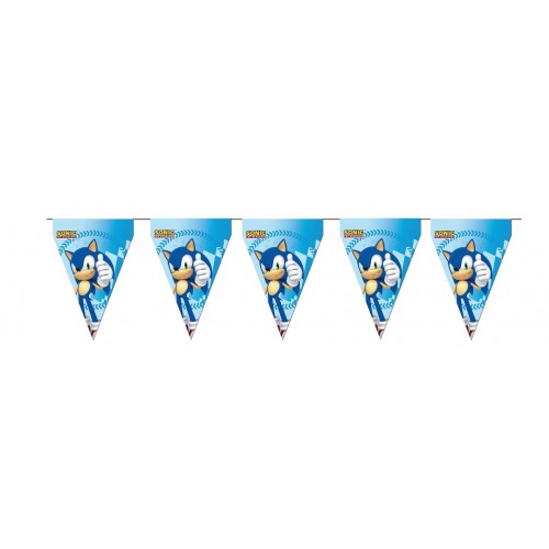 $D  BANDERIN TRIANGULO SONIC 3MT