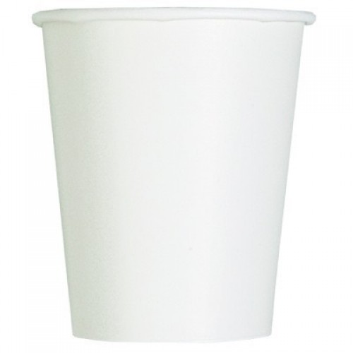 $E   PAQ.8/U VASO BLANCO 270ML