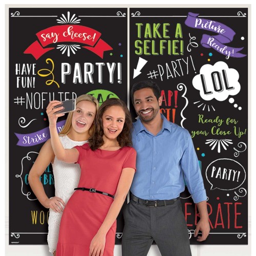 CARTEL PARED FRASES PHOTOCALL 82,5X165CM