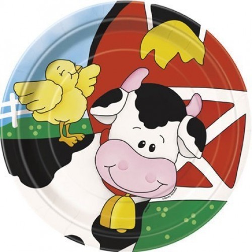 $ PAQ.8/U PLATO LA GRANJA 17,78CM