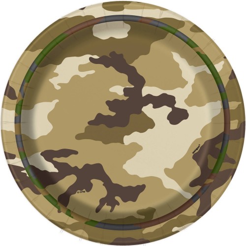  PAQ.8/U PLATO CAMUFLAJE 17,78CM