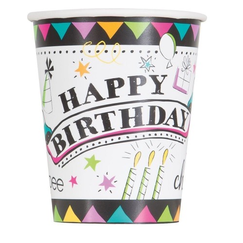  PAQ.8/U VASO GARABATO 266ML