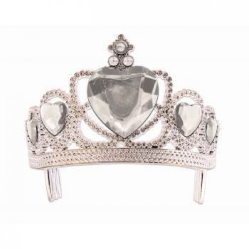 TIARA PRINCESA PIEDRAS TRANSPARENTE