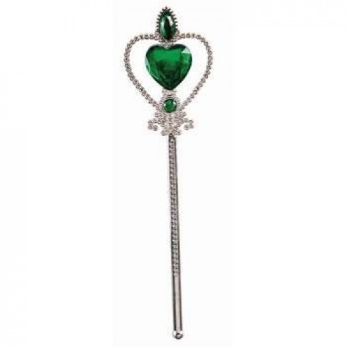 VARITA MAGICA PRINCESA PIEDRAS VERDE