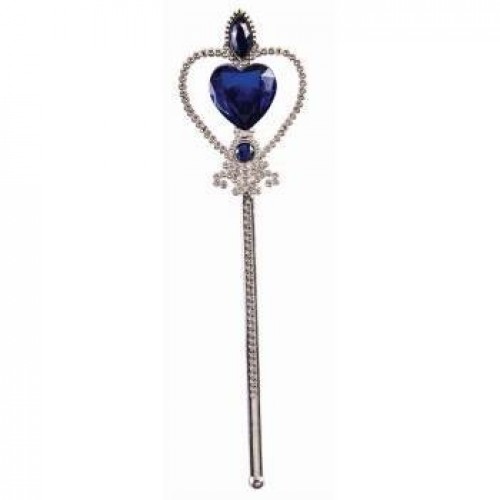 VARITA MAGICA PRINCESA PIEDRAS AZUL