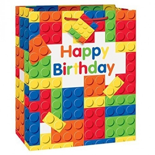  BOLSA REGALO GDE LEGOS 33X27CM