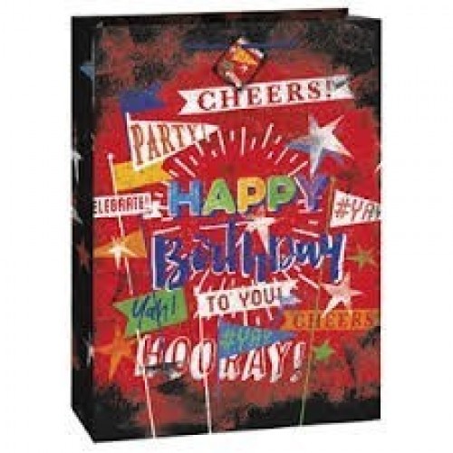 BOLSA REGALO JUMBO HAPPY BIRTHDAY