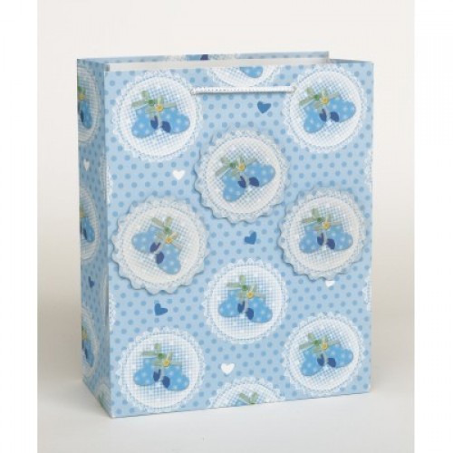 BOLSA REGALO PATUCOS BEBE AZUL
