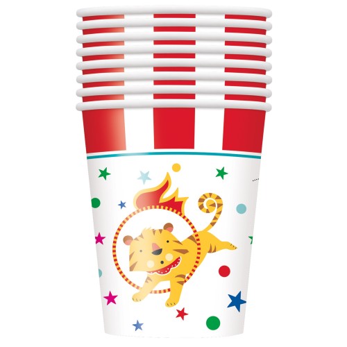  PAQ.8/U VASO CIRCO 266ML