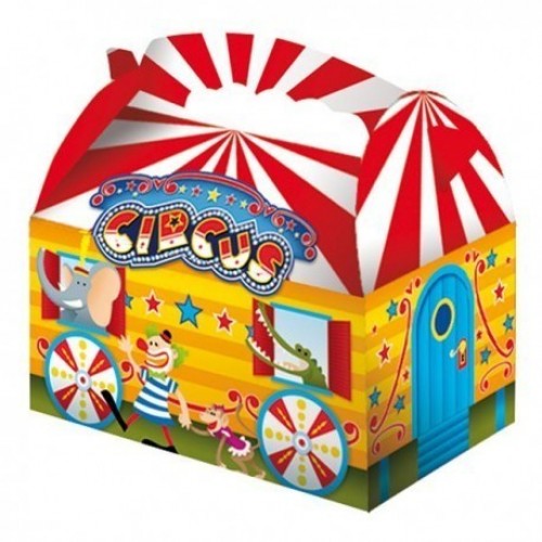   CAJA PARA GOLOSINA C/ASA CIRCO