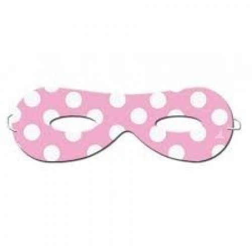 $D  PAQ.6/U ANTIFAZ ROSA TOPOS