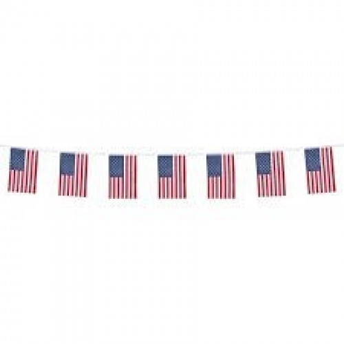 GUIRNALDA BANDERIN AMERICANA 4M
