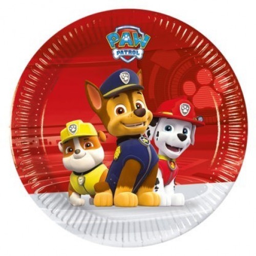 $E 9= 8 PLATO CART PATRU CANINA 20CM