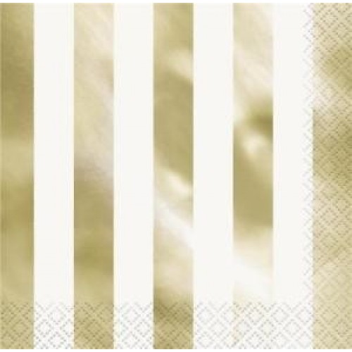  PAQ.16/U SERVILLETA RAYA ORO