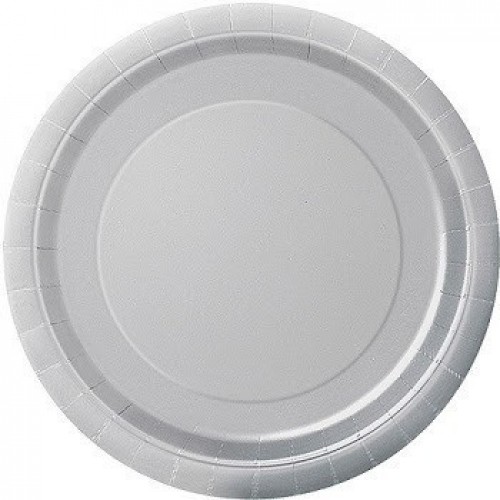 $E PAQ.8/U PLATO PLATA 17,78CM