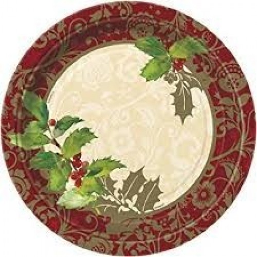  PAQ.8/U PLATO ACEBO CHRISTMAS 22,86