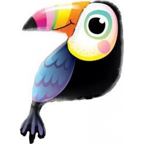 GLOBO 41" FOIL FORMA PAJARO TUCAN