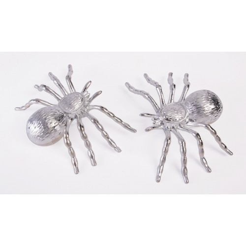 PAQ.2/U ARAÑA METAL PLATA
