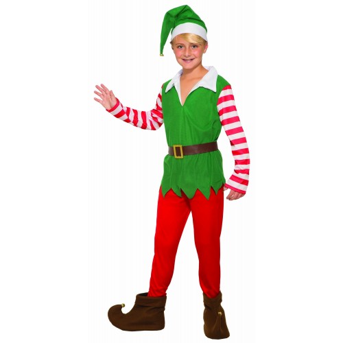 DISFRAZ 4A6AÑOS ELFO GORRO VERDE