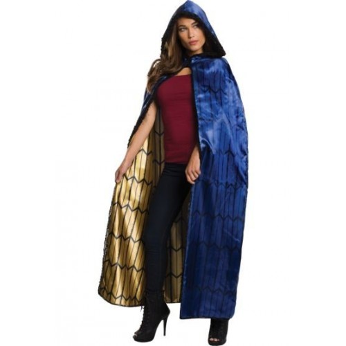 LCAPA ADULTO LARGA AZUL WONDER WOMAN