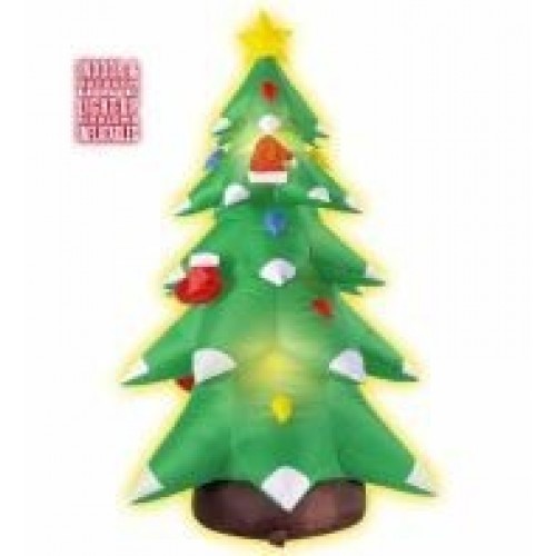 ARBOL NAVIDAD HINCHABLE LUMINOSO 183CM