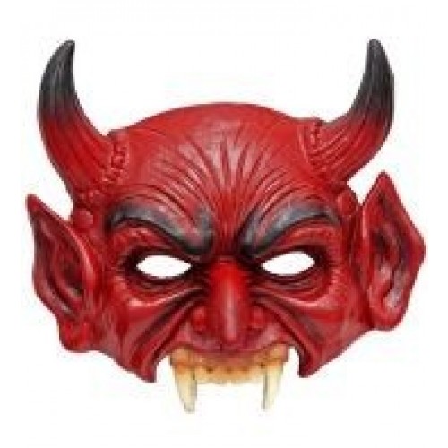 MASCARA DE DIABLO SIN BARBILLA
