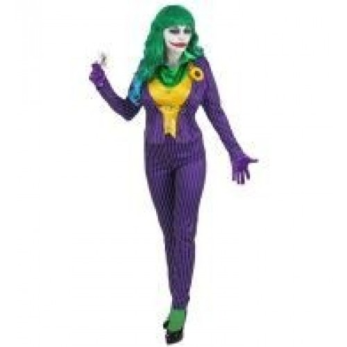  DISFRAZ T-M JOCKER CHICA TRAJE PANTALO