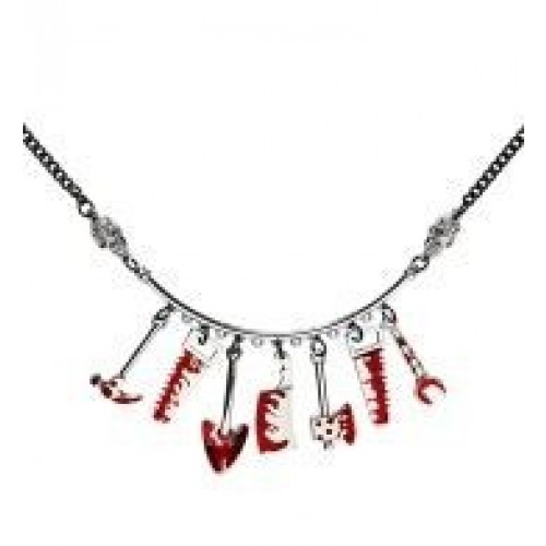 COLLAR HERRAMIENTA COCINA ENSANGRENTADA