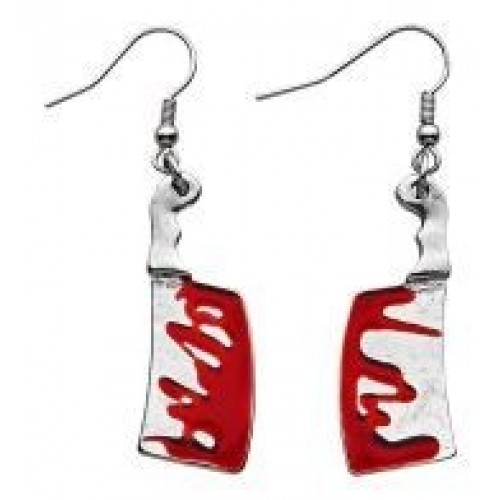 PENDIENTES CUCHILLO CARNICERO C/SANGRE