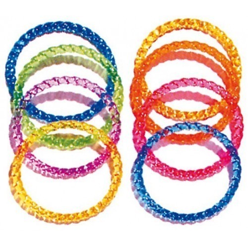 $D 6 PULSERAS TRENZADA COL.SURT
