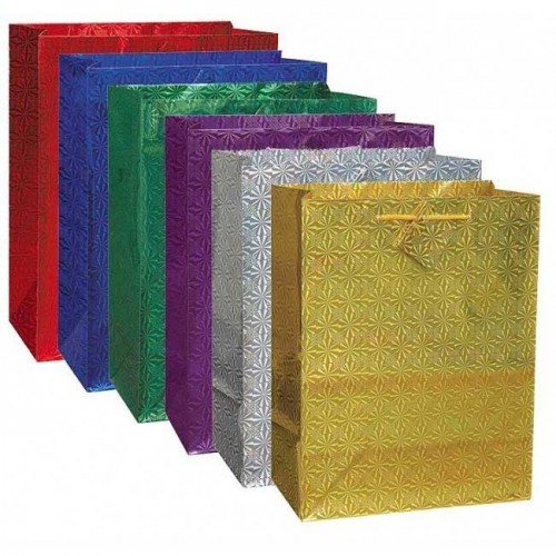 BOLSA REGALO HOLOGRAFIC COL.SURT 18X23CM