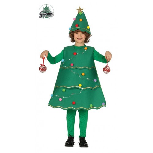 $D/DISFRAZ 5A6AÑOS ARBOL NAVIDAD C/L