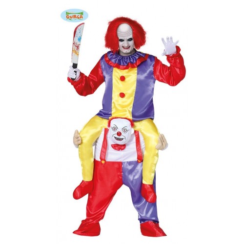 DISFRAZ T-L DOBLE PAYASO ASESINO