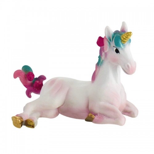 FIGURA TARTA UNICORNIO COLORINES 8,4CM