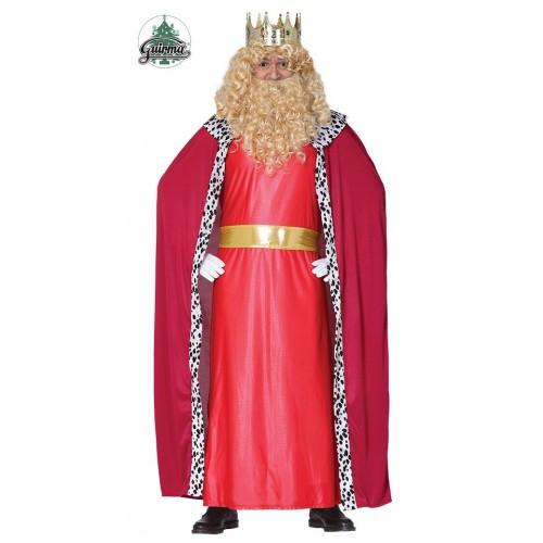 DISFRAZ T-L REY MAGO TUNICA ROJA