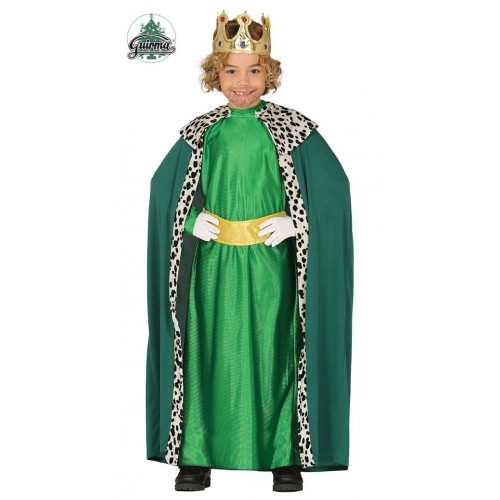 DISFRAZ 7A9AÑOS REY MAGO VERDE