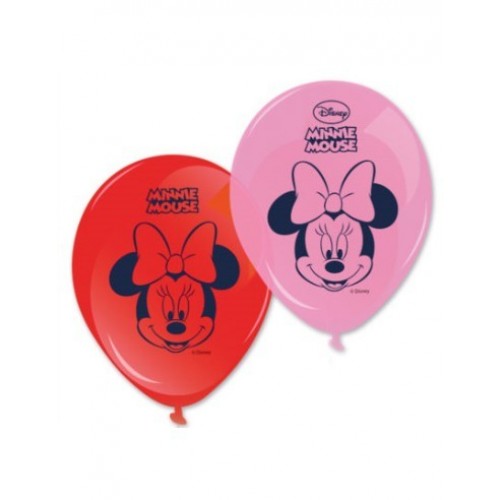   8 GLOBOS 11" MINNIE