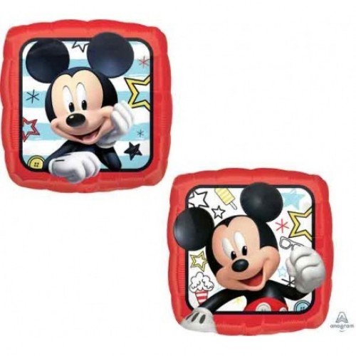 $D   GLOBO 18" FOIL CUADRADO MICKEY