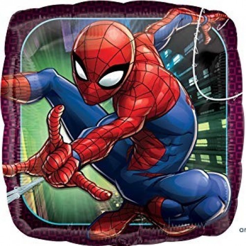   GLOBO 18" FOIL CUADR. SPIDERMAN