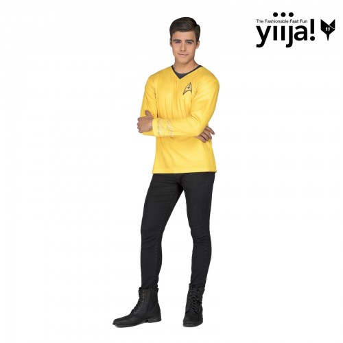CAMISETA T-L STAR TREK KIRK AMARILLA